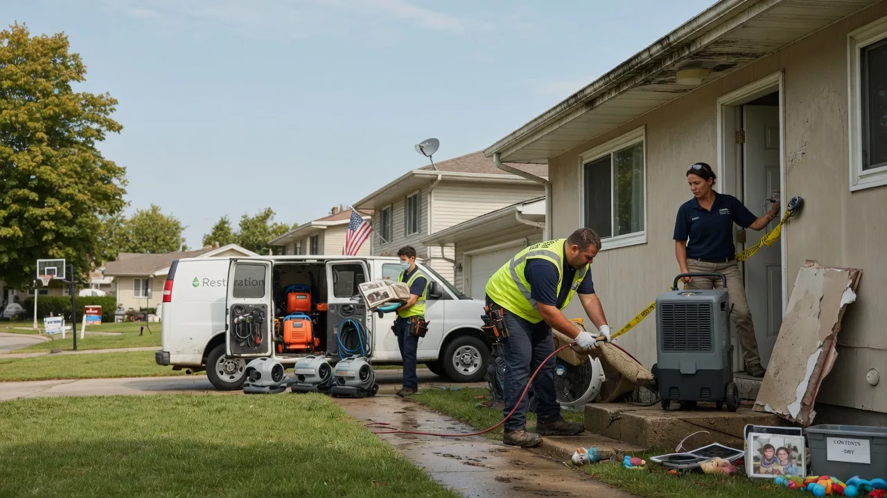 Water Damage Restoration in Levant, KS near me
